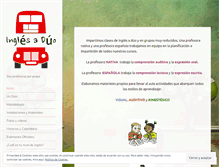 Tablet Screenshot of inglesaduo.com